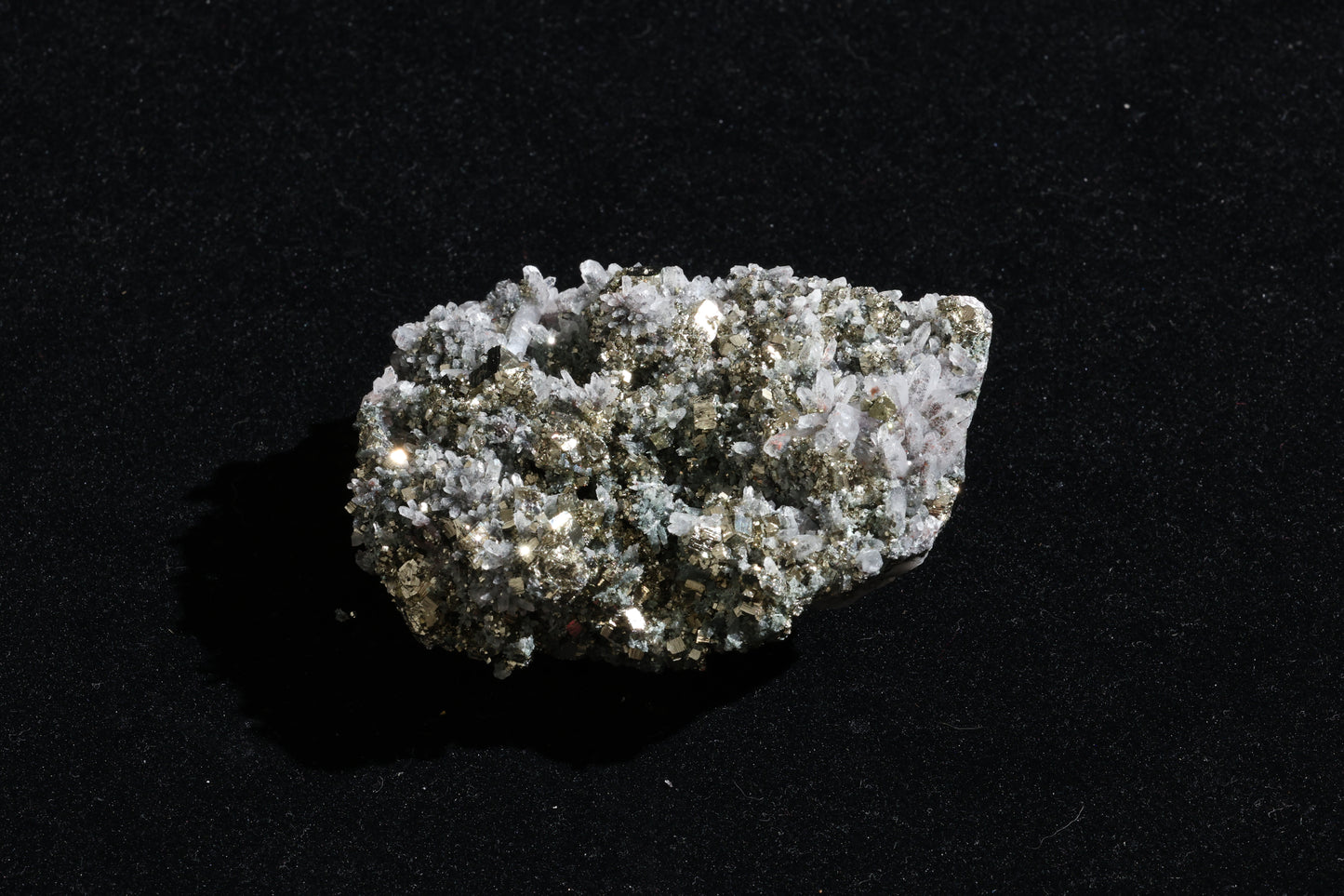 Quartz and Pyrite Specimen - China