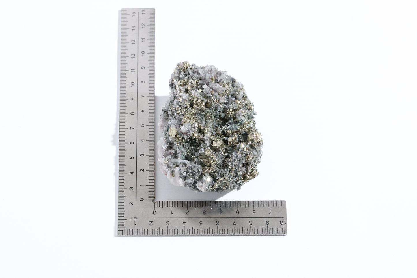 Quartz and Pyrite Specimen - China