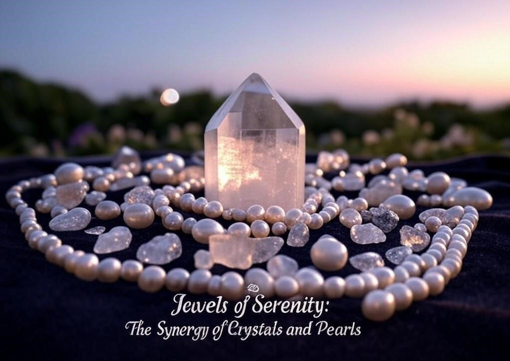 Jewels of Serenity: The Synergy of Crystals and Pearls in Design